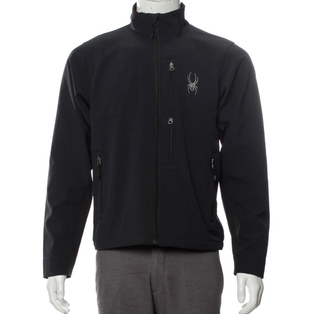 Men’s Spyder Soft-shell Lightweight Logo Jacket